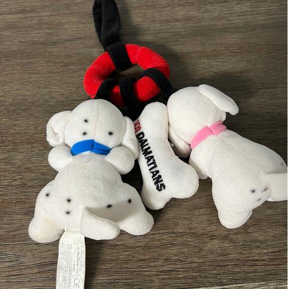 Vintage 1990’s Disney Store 101 Dalmations Plush Puppies Hanging Toy - Picture 3 of 5